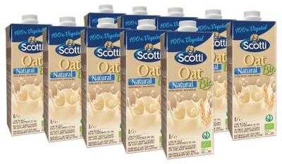 Овсяный напиток Riso Scotti Oat Natural 1.4%, 1 л, 10 шт.