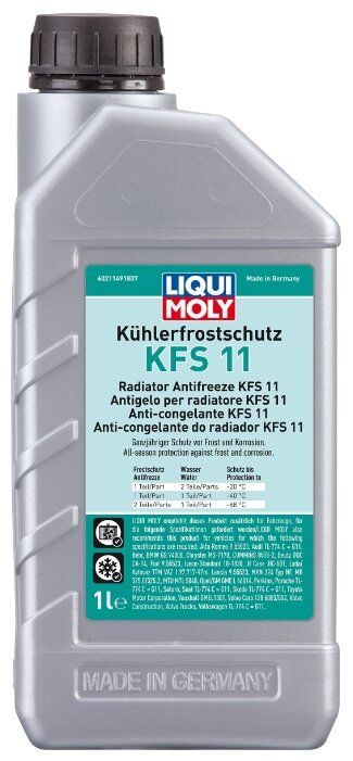 Антифриз LIQUI MOLY Kuhlerfrostschutz KFS 11 1 л