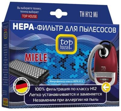 Top House HEPA-фильтр TH H12MI черный 1 шт.