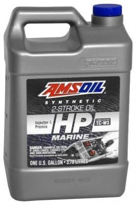 Моторное масло AMSOIL HP Marine Synthetic 2-Stroke Oil 3.785 л