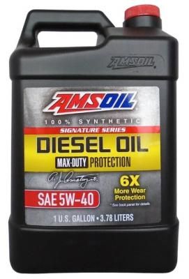 Моторное масло AMSOIL Signature Series Max-Duty Synthetic Diesel Oil 5W-40 3.78 л
