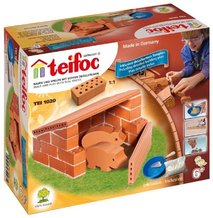Конструктор TEIFOC Starter TEI1020 Свинарник Конструктор TEIFOC Starter TEI1020 Свинарник