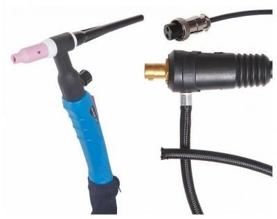Горелка сварочная TIG WGT-26V (4м, 250А, разъем 35-50, вентиль) SOLARIS (WGT-26V450)