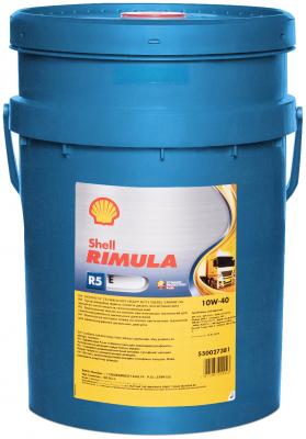 Shell Масло Моторное Полусинтетическое Rimula R5 E 10w40 20 Л