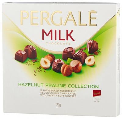 Набор конфет Pergale Milk Лесной орех 120 г зеленый