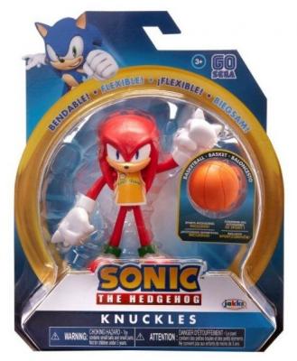 Подвижная фигурка Наклз баскетболист (Sonic The Hedgehog Basketball Knuckles Action Figure) 10 см