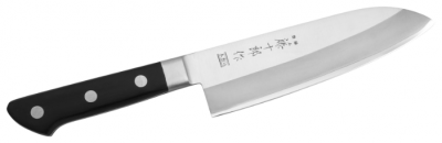FUJI CUTLERY Нож сантоку TJ-120 16,5 см серебристый/черный