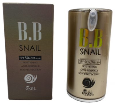 Ekel BB крем Snail Pump, SPF 50, 50 мл, оттенок: 23 natural beige