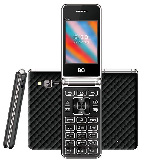 Телефон BQ 2445 Dream, черный Телефон BQ 2445 Dream, черный