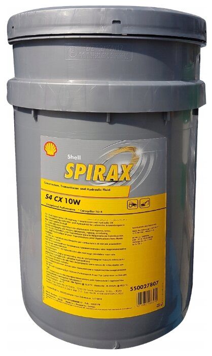 Трансмиссионное масло SHELL Spirax S4 CX 10W 20 л Трансмиссионное масло SHELL Spirax S4 CX 10W 20 л