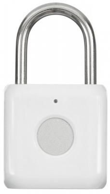 Умный замок Digma SmartLock P1 навесной разбл.отпеч.паль. 100mAh белый SRP1