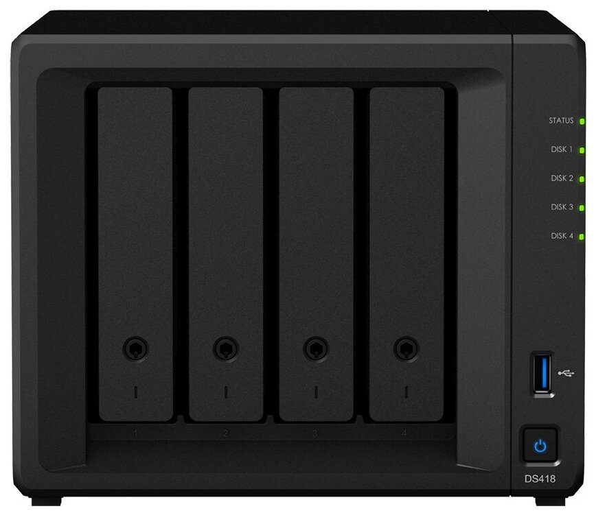 Сетевое хранилище Synology DS418