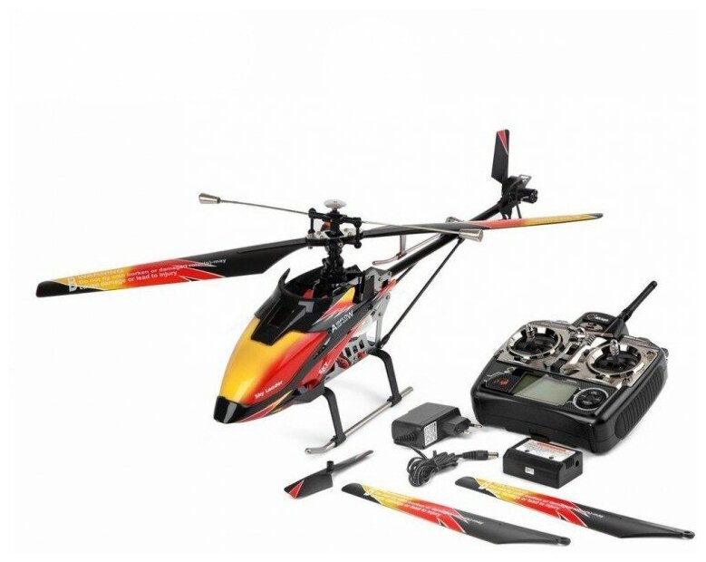 Вертолет WLTOYS V913 (Brushless) с бесколлекторным двигателем-WLT-V913BL Вертолет WLTOYS V913 (Brushless) с бесколлекторным двигателем-WLT-V913BL