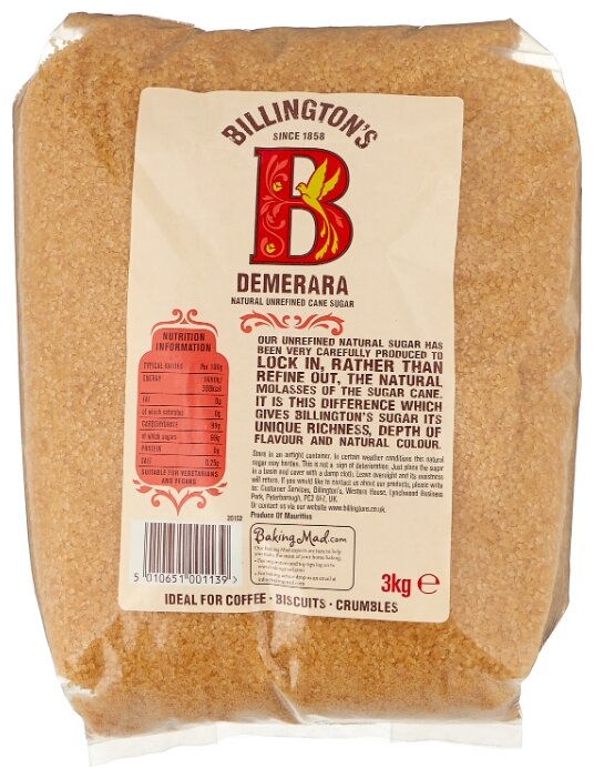 Сахар Billington's Demerara 3 кг