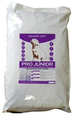 Сухой корм для щенков Country Vet Pro Medium, индейка 15 кг
