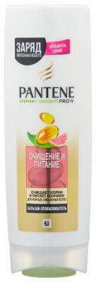 Pantene бальзам-ополаскиватель Слияние с природой Очищение и питание для жирных, смешанных волос, 360 мл