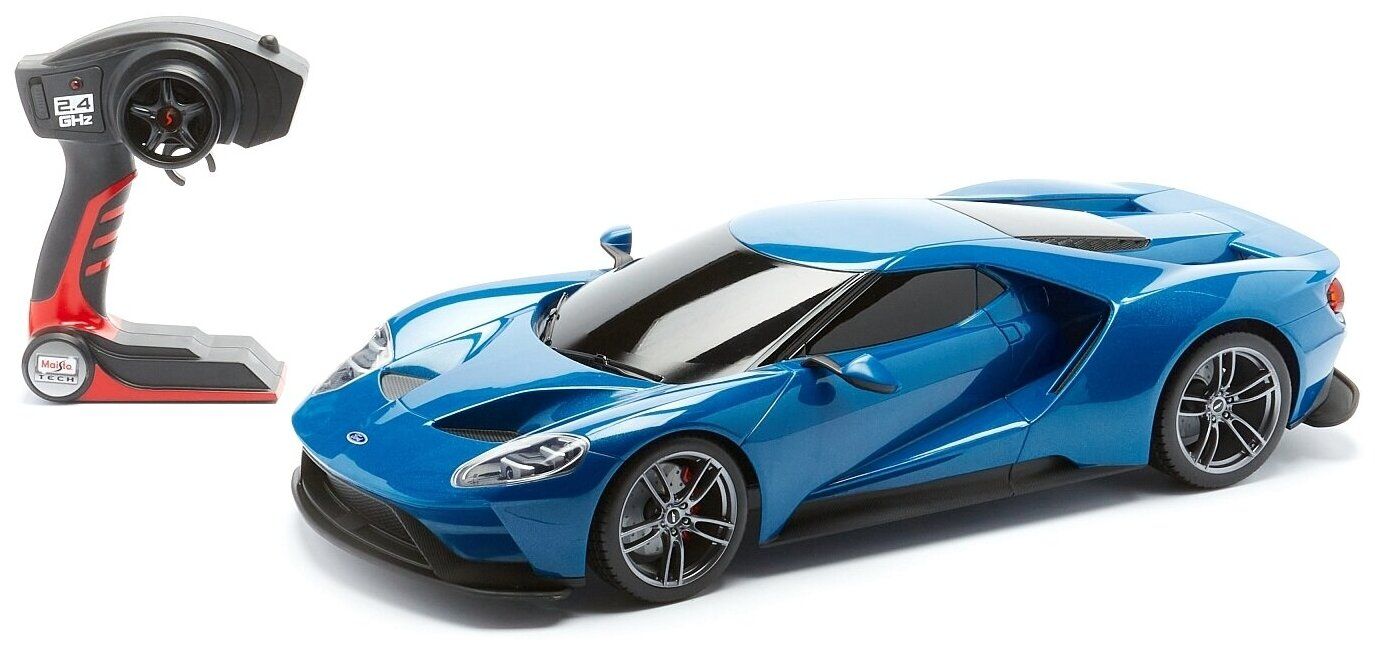 Maisto Радиоуправляемая машинка Ford GT 2.4 GHz, 1:14, желтая купить в  Москве, СПб, Новосибирске по низкой цене