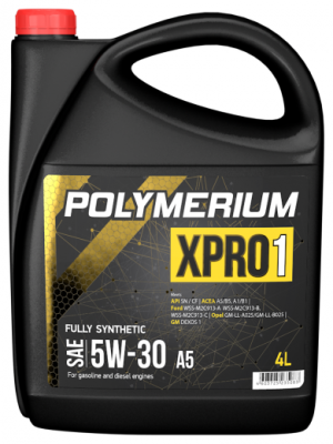 Синтетическое моторное масло Polymerium XPRO1 5W-30 A5 4 л