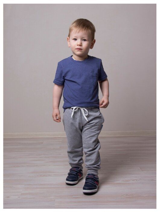 Футболка Hippychick размер 4-5 лет, индиго меланж Футболка Hippychick размер 4-5 лет, индиго меланж