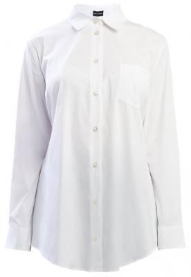Рубашка EMPORIO ARMANI, размер XS (38 IT), белый