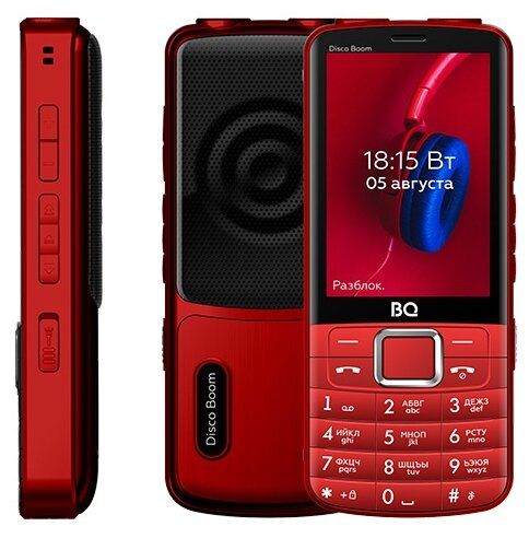 Телефон BQ 3587 Disco Boom красный