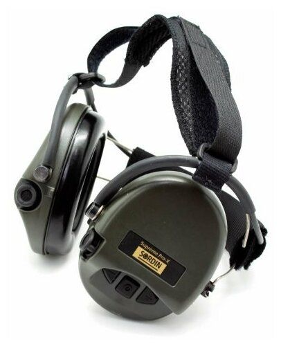 Наушники активные стрелковые MSA Sordin Supreme Pro X Neckband 76302-Х 27-82 ДБ Хаки Наушники активные стрелковые MSA Sordin Supreme Pro X Neckband 76302-Х 27-82 ДБ Хаки