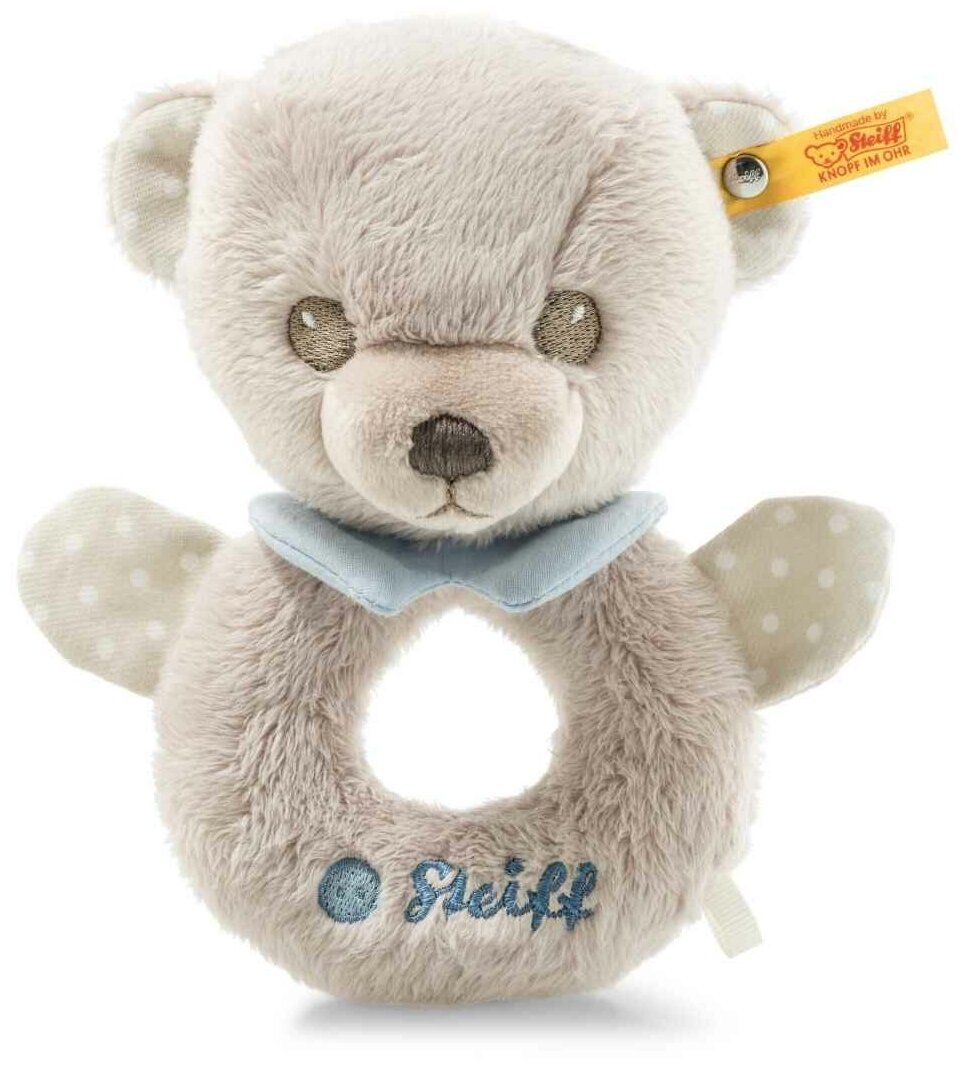 Steiff Hello Baby Levi Teddy bear grip toy with rattle in gift box 15