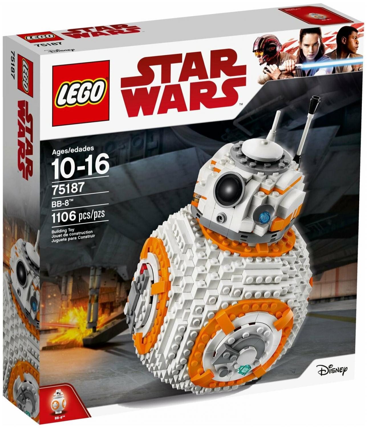 Конструктор LEGO Star Wars 75187 BB-8 купить в Москве, СПб, Новосибирске по  низкой цене