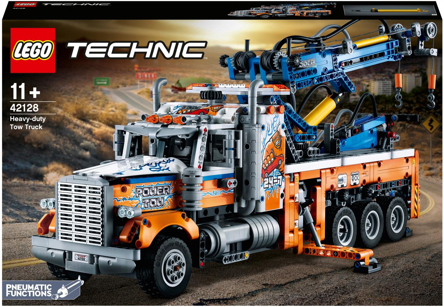 Конструктор LEGO Technic 42128 Грузовой эвакуатор купить в Москве, СПб,  Новосибирске по низкой цене