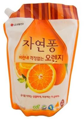LG H&H Natural Pong Жидкое средство для мытья посуды Orange 1.2 л