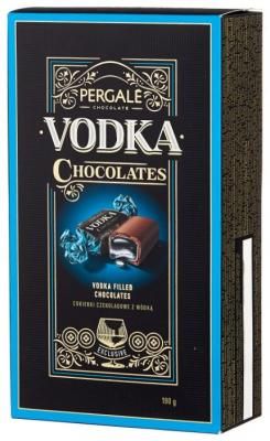 Набор конфет Pergale Vodka 190 г коричневый/голубой