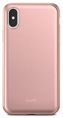 Чехол Moshi iGlaze для Apple iPhone X taupe pink