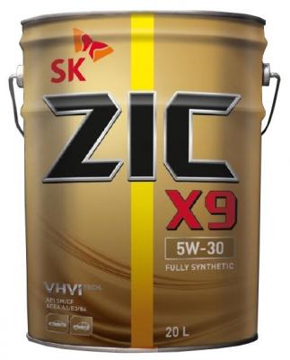 Синтетическое моторное масло ZIC X9 5W-30, 20 л