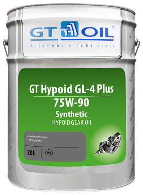 Трансмиссионное масло GT OIL HYPOID GL-4+ 75W-90 20 л