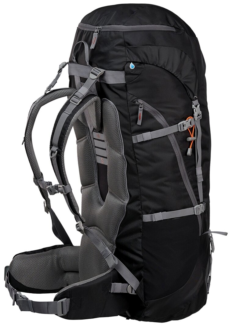 Экспедиционный рюкзак TREK PLANET Makalu 95 черный, черный Экспедиционный рюкзак TREK PLANET Makalu 95 черный, черный