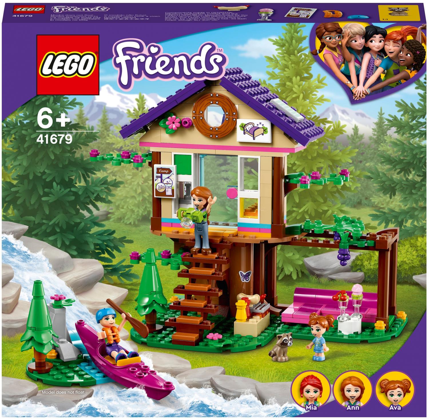 Конструктор LEGO Friends 41679 Домик в лесу купить в Москве, СПб,  Новосибирске по низкой цене