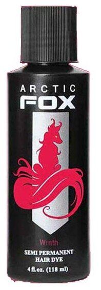 Средство Arctic Fox Semi-Permanent Hair Color Wrath (ярко-красный), 118 мл Средство Arctic Fox Semi-Permanent Hair Color Wrath (ярко-красный), 118 мл