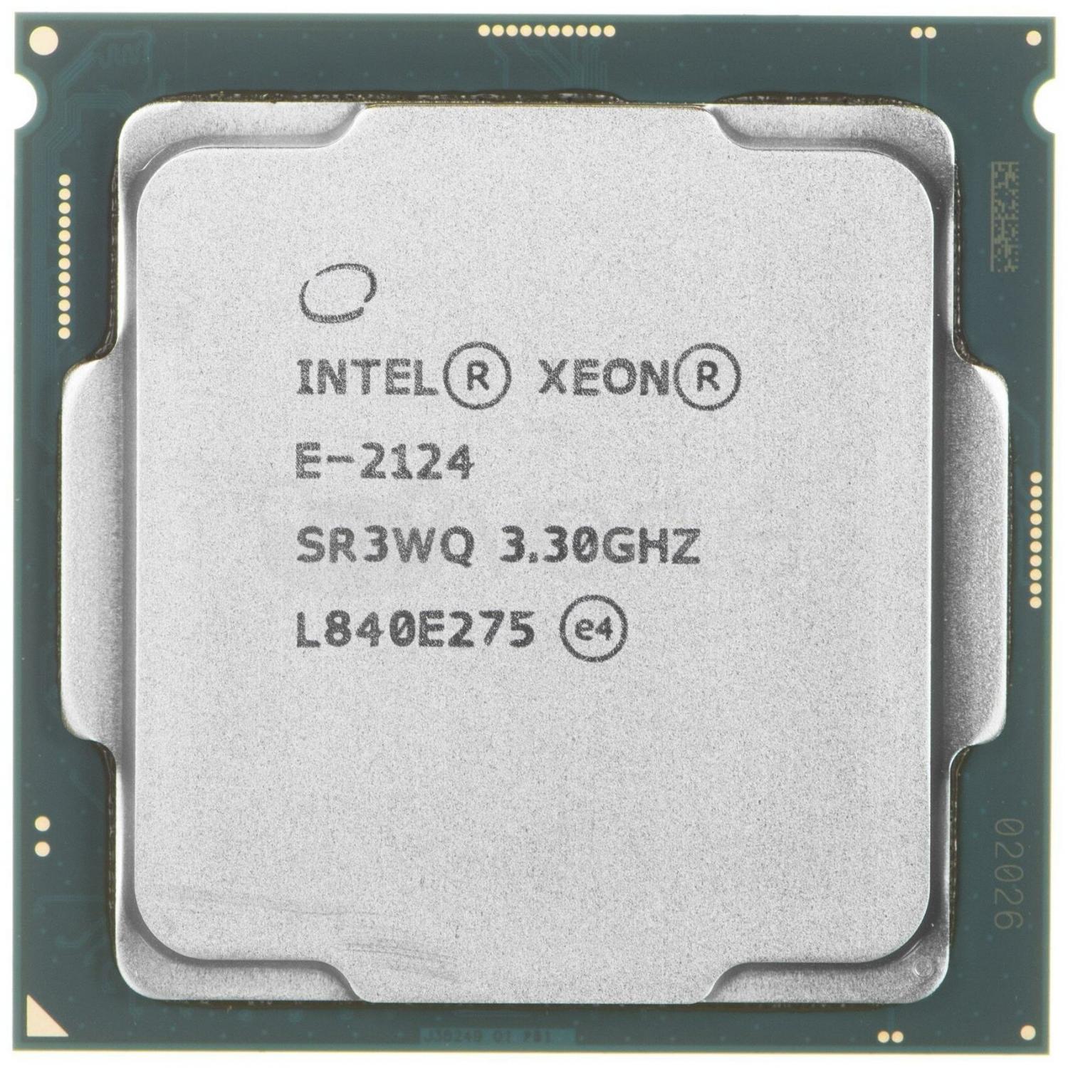 Процессор Intel Xeon E-2124, OEM купить в Москве, СПб, Новосибирске по  низкой цене