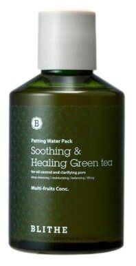 BLITHE Сплэш-маска для восстановления Soothing&amp;Healing Green Tea, 70 мл