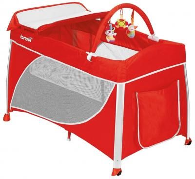Манеж-кровать Brevi Dolce Sogno red