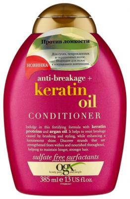 OGX кондиционер Anti-Breakage Keratin Oil, 385 мл