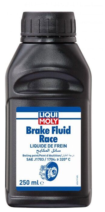 Тормозная жидкость LIQUI MOLY Brake Fluid Race DOT 4 0.25 л Тормозная жидкость LIQUI MOLY Brake Fluid Race DOT 4 0.25 л