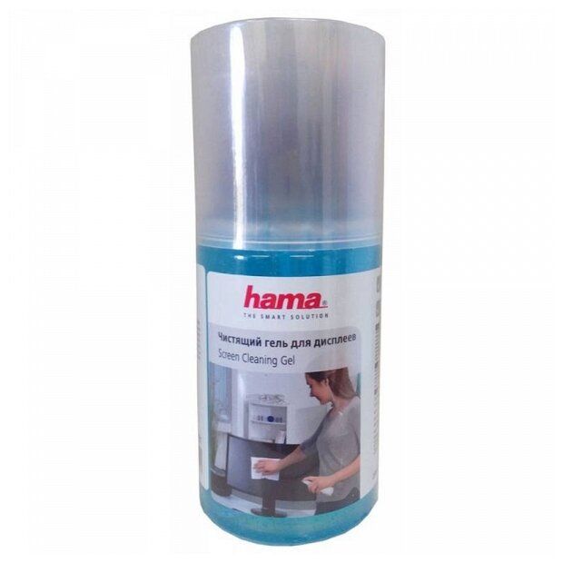 Набор HAMA Screen Cleaning Gel чистящий гель+многоразовая салфетка для экрана, для оптики