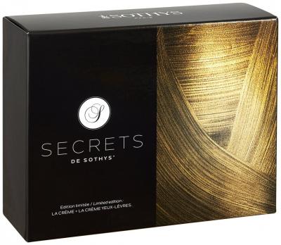 Подарочный набор Secrets de Sothys 2019 (омолаживающий крем для лица + крем-бальзам для контура глаз и губ), 50/15 мл