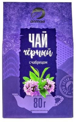 Чай черный Алтэя с чабрецом, 80 г