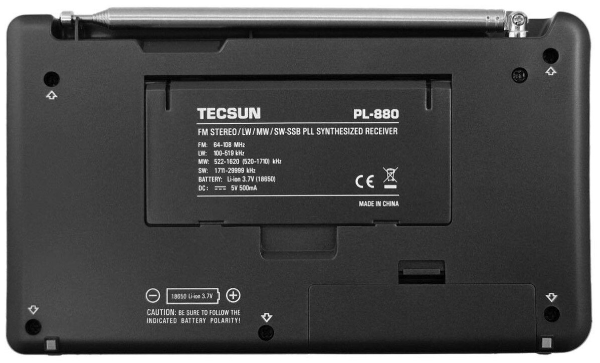 Радиоприемник Tecsun PL-880 black