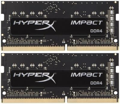 Оперативная память HyperX Impact 16GB (8GBx2) DDR4 2666MHz SODIMM 260-pin CL15 HX426S15IB2K2/16