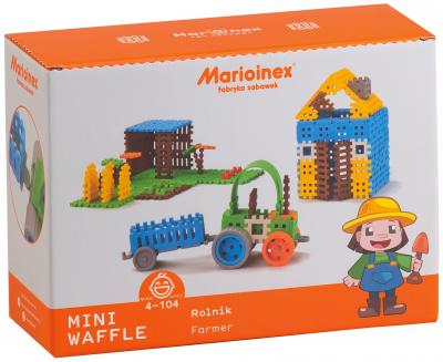 Конструктор Marioinex Mini Waffle 902 561 Фермер