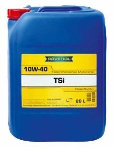 Полусинтетическое моторное масло Ravenol TSi SAE 10W-40, 20 л Полусинтетическое моторное масло Ravenol TSi SAE 10W-40, 20 л