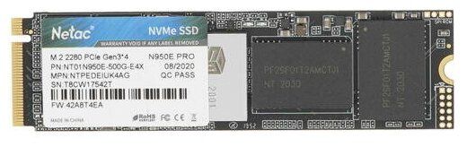 Ssd netac обзор. Твердотельный накопитель (ssd) netac 128gb n535n, 2280, m.2 (nt01n535n-128g-n8x). netac nt01n950e-500g-e4x.
